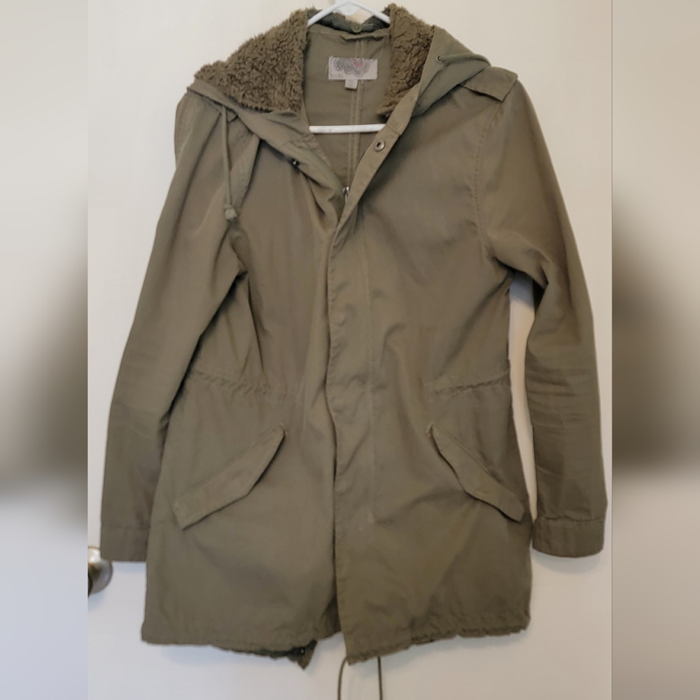 Ecote Lightweight Hooded Parka Size Medium